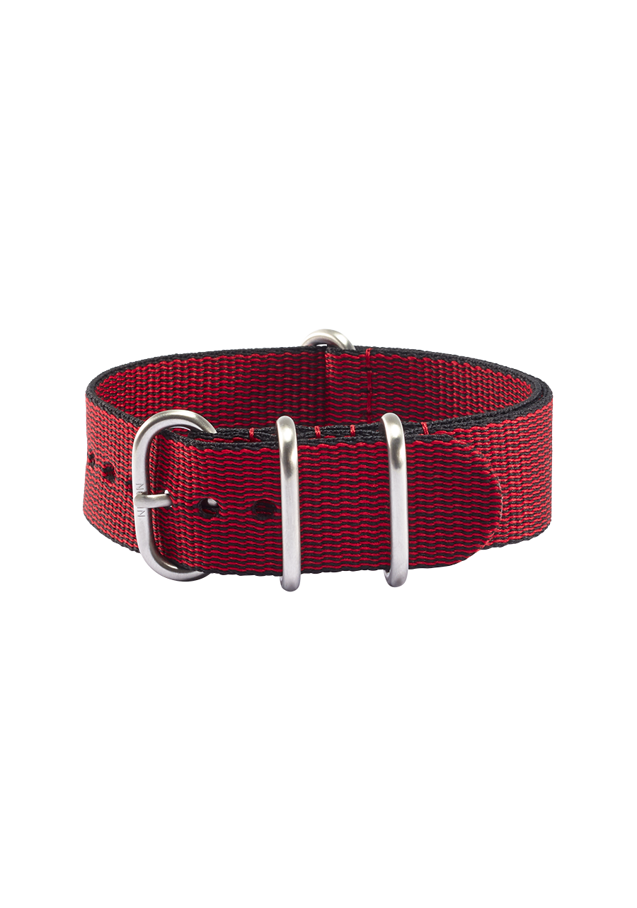 Rolling Stones 20mm Recycled One Piece Band - Red View 2