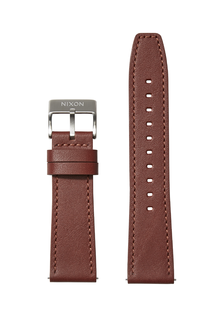 23mm Horween Leather Band - Brown View 1
