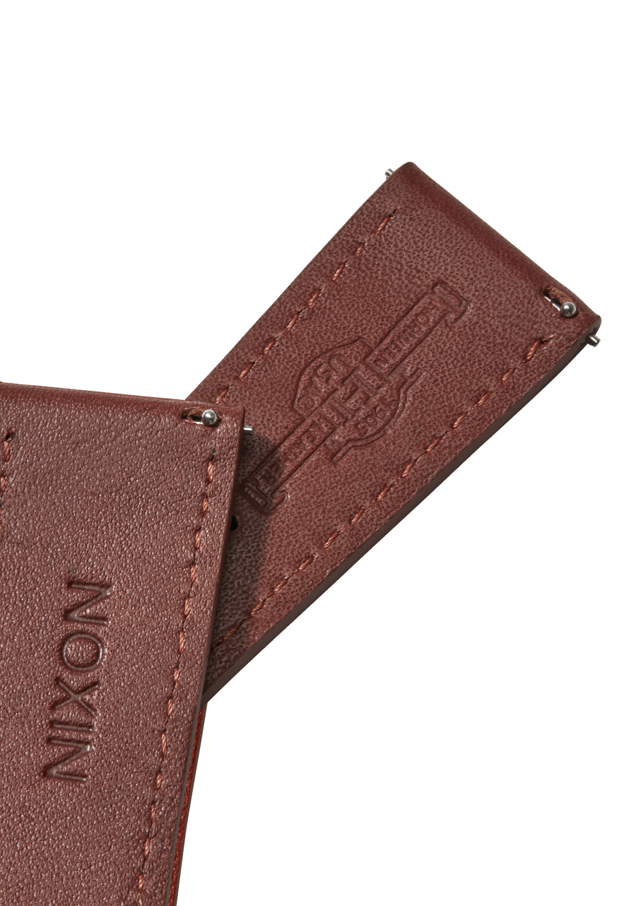 23mm Horween Leather Band - Brown View 3