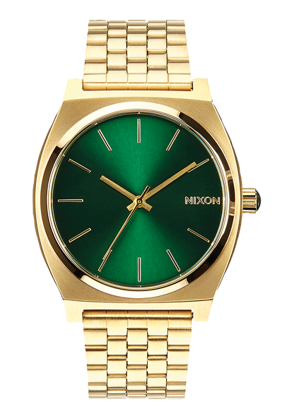 Time Teller - Gold / Green Sunray View 1