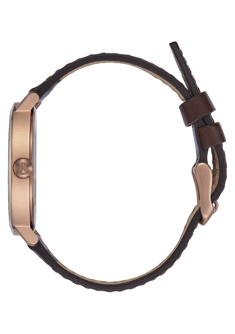 
Nixon Arrow Leather Watch - Analog - Rose Gold / Silver - View 2