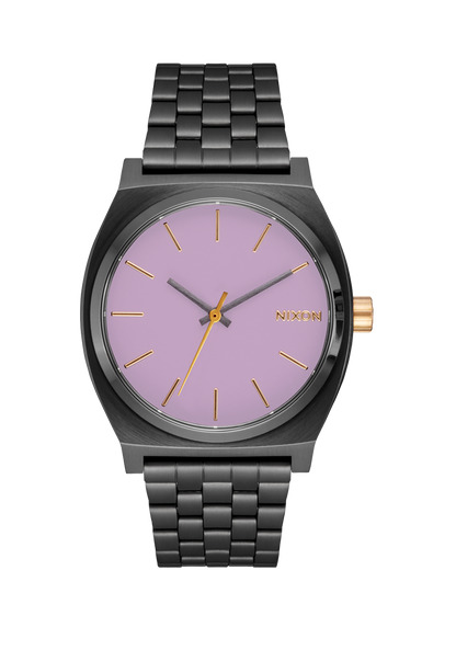 Medium Time Teller - Gunmetal / Lavender / Gold View 1