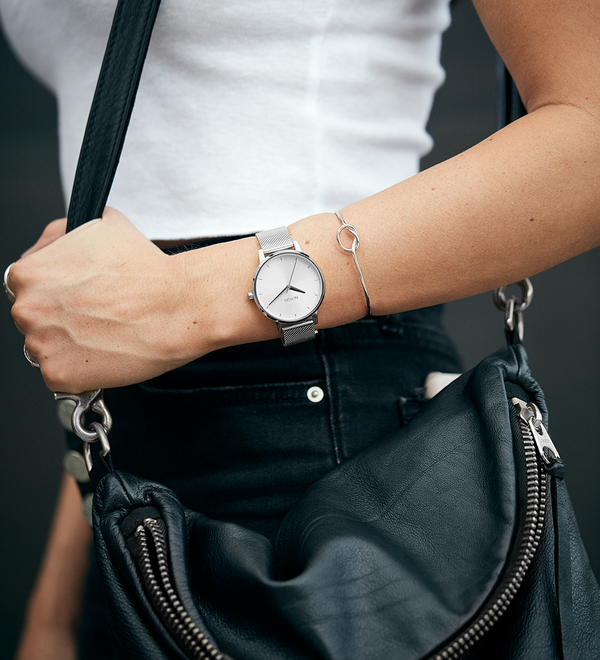 Kensington Milanese - All Silver