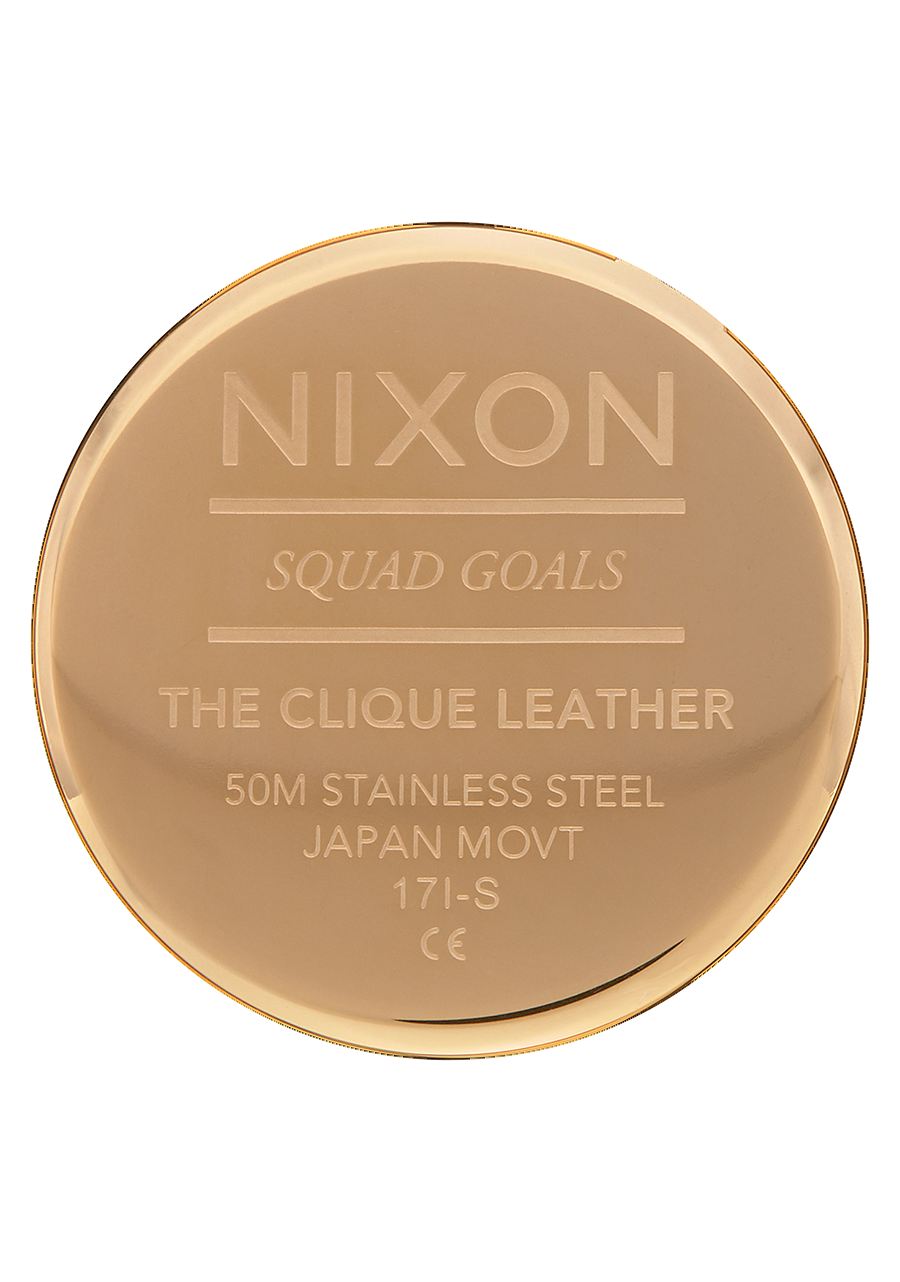 Clique Leather - All Gold / Black View 4