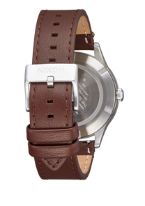Sentry Solar Leather - Navy Sunray / Silver View 4