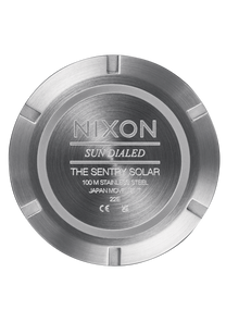 Sentry Solar Leather - Navy Sunray / Silver View 5