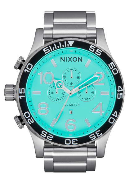 51-30 Chrono - Silver / Turquoise View 1