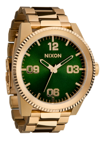 Corporal Stainless Steel - All Gold / Green Sunray View 2