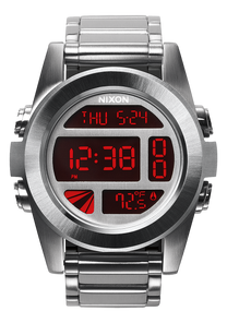 Unit Stainless Steel - Silver / Red View 1