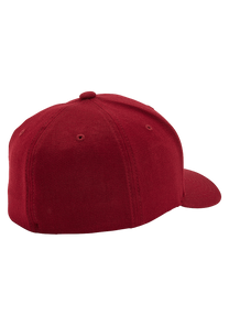 Deep Down Flexfit Athletic Fit Hat - Burgundy View 2