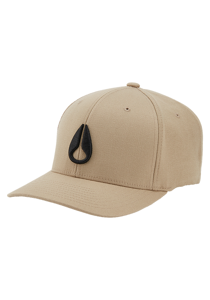 Deep Down Flexfit Athletic Fit Hat - Khaki View 1