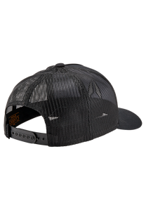 Iconed Trucker Hat - Black / Black View 2