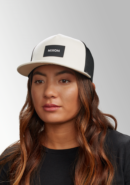 Team Trucker Hat - Cream / Black View 7