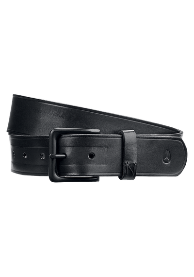 DNA Leather Belt - Black