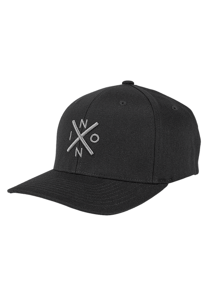 Exchange Flexfit Hat - Black / Charcoal View 1