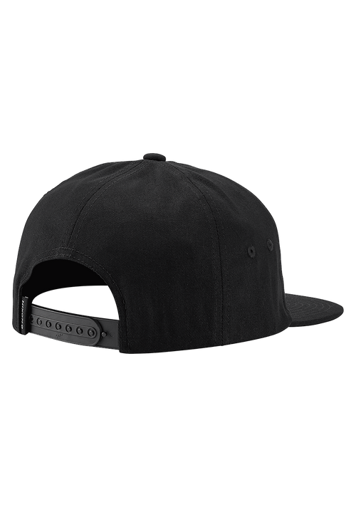 Yorker Snapback Hat - Black