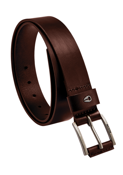 Americana Leather Belt - Dark Brown View 2