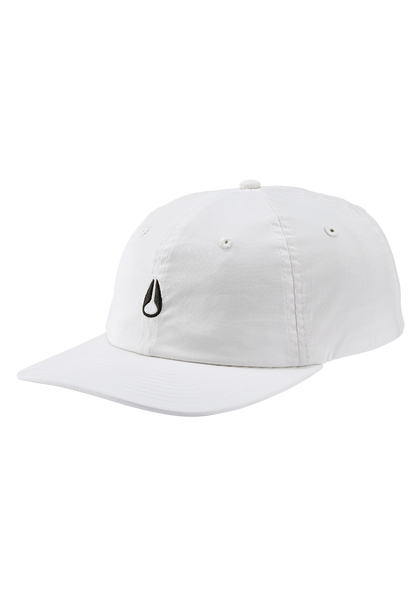 Agent Strapback Hat - White / Black View 1