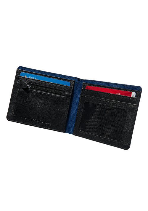 Showdown R Bi-Fold Zip Wallet - Navy / Black