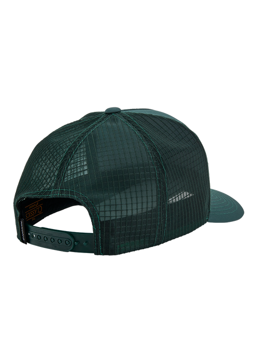 Frothy Snapback Hat - Sage / Orange