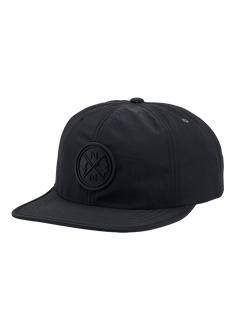 Flight Strapback Hat - Black