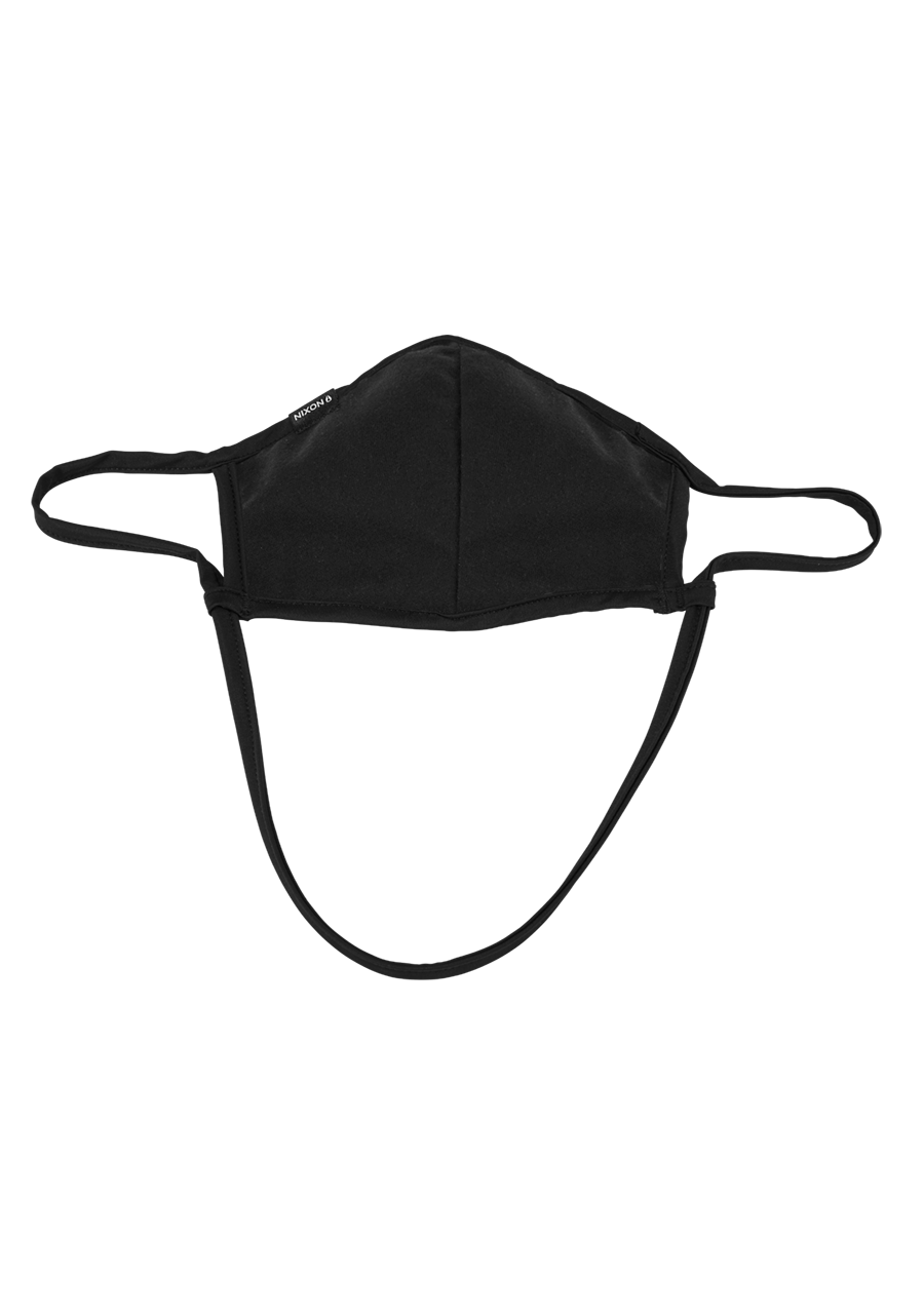 Flipside Face Mask - All Black View 1