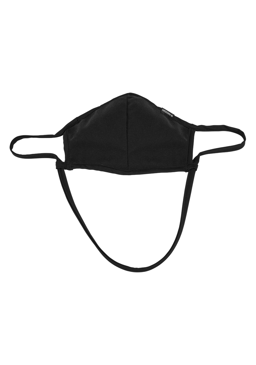 Flipside Face Mask - All Black View 4
