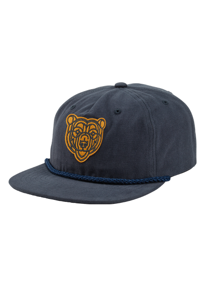 Rangel Strapback - Navy View 1