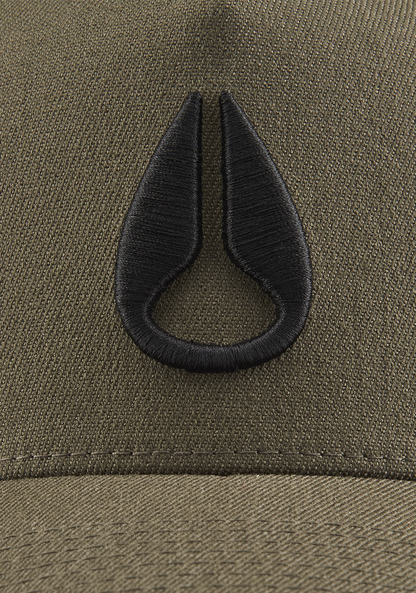 Deep Down Athletic Snapback - Olive / Black View 4