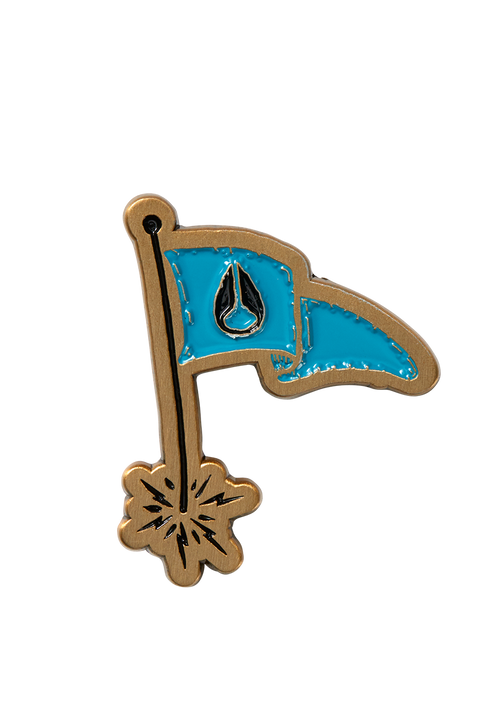 Team Pin - Aqua