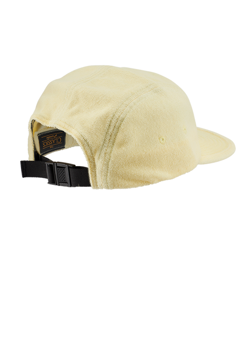 Mikey Terrycloth Strapback - Pastel Yellow