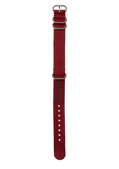 Rolling Stones 20mm Recycled One Piece Band - Red