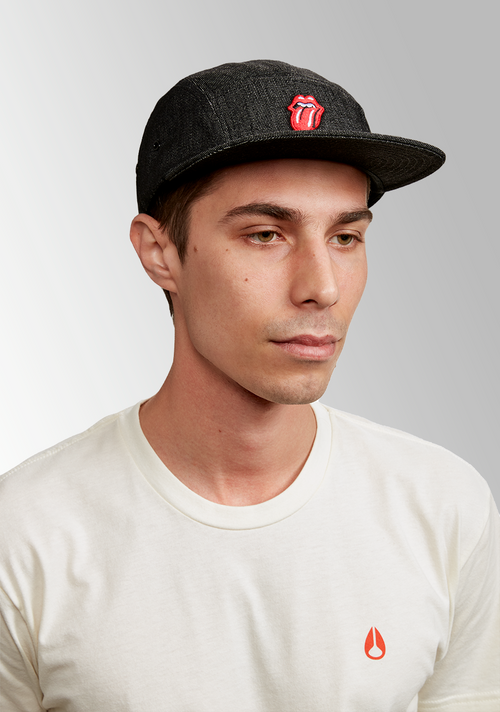 Rolling Stones Strapback - Black