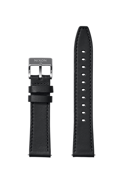 20mm Horween Leather Band - Black