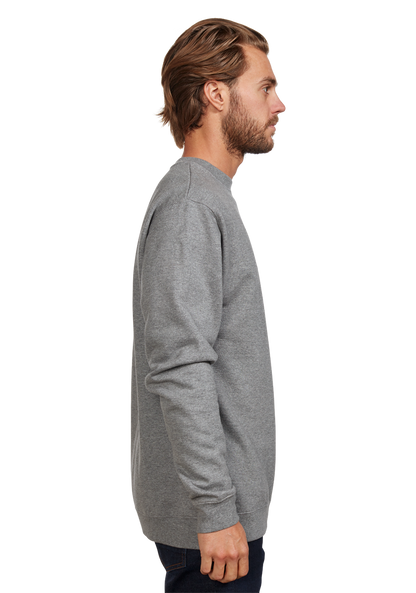 Rosas Crew Sweatshirt - Dark Heather Gray / Gray View 4